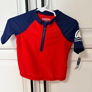 Oshkosh B’gosh boys size 12 months rash guard top